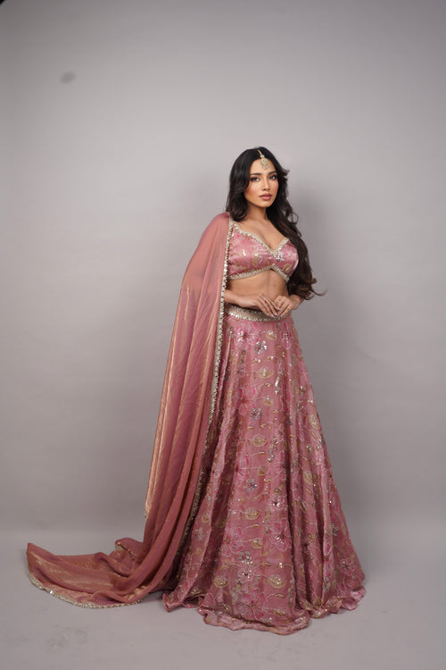 Blush Royale Lehenga